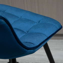 Set scaune de bar Homcom 835-271BU 2pcs (Blue) Thumb