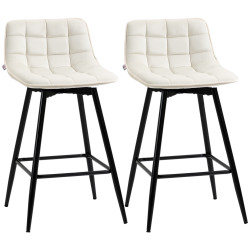 Комплект барных стульев Homcom 835-271V00CW 2pcs (Cream White) Thumb