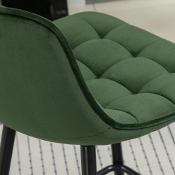 Set scaune de bar Homcom 835-271V00GN 2pcs (Green) Thumb