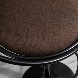 Set scaune de bar Homcom 835-453 2pcs (Brown) Thumb