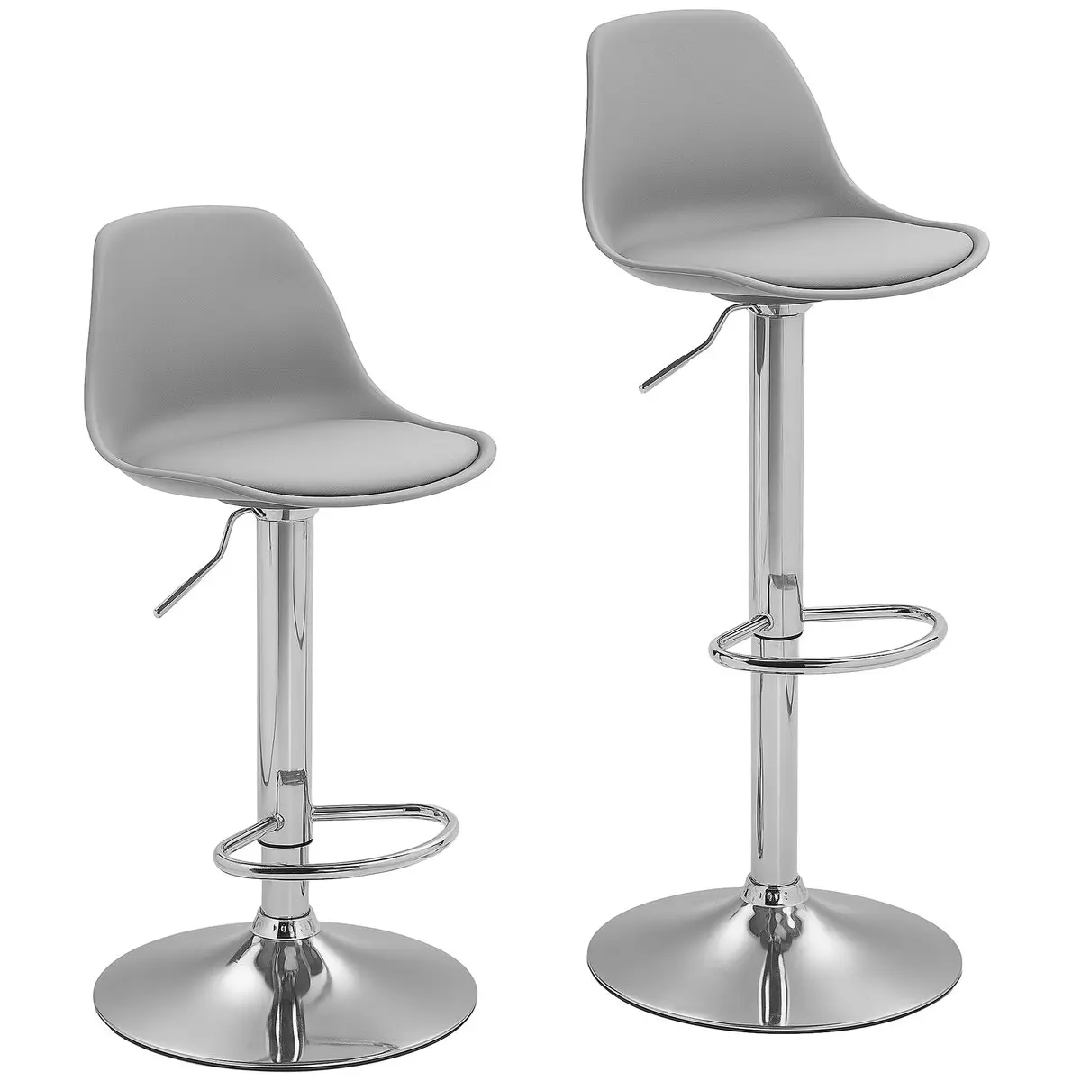 Комплект барных стульев Homcom 835-597V00GY (Grey) - 2