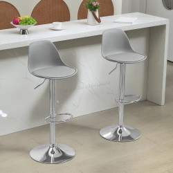 Комплект барных стульев Homcom 835-597V00GY (Grey)