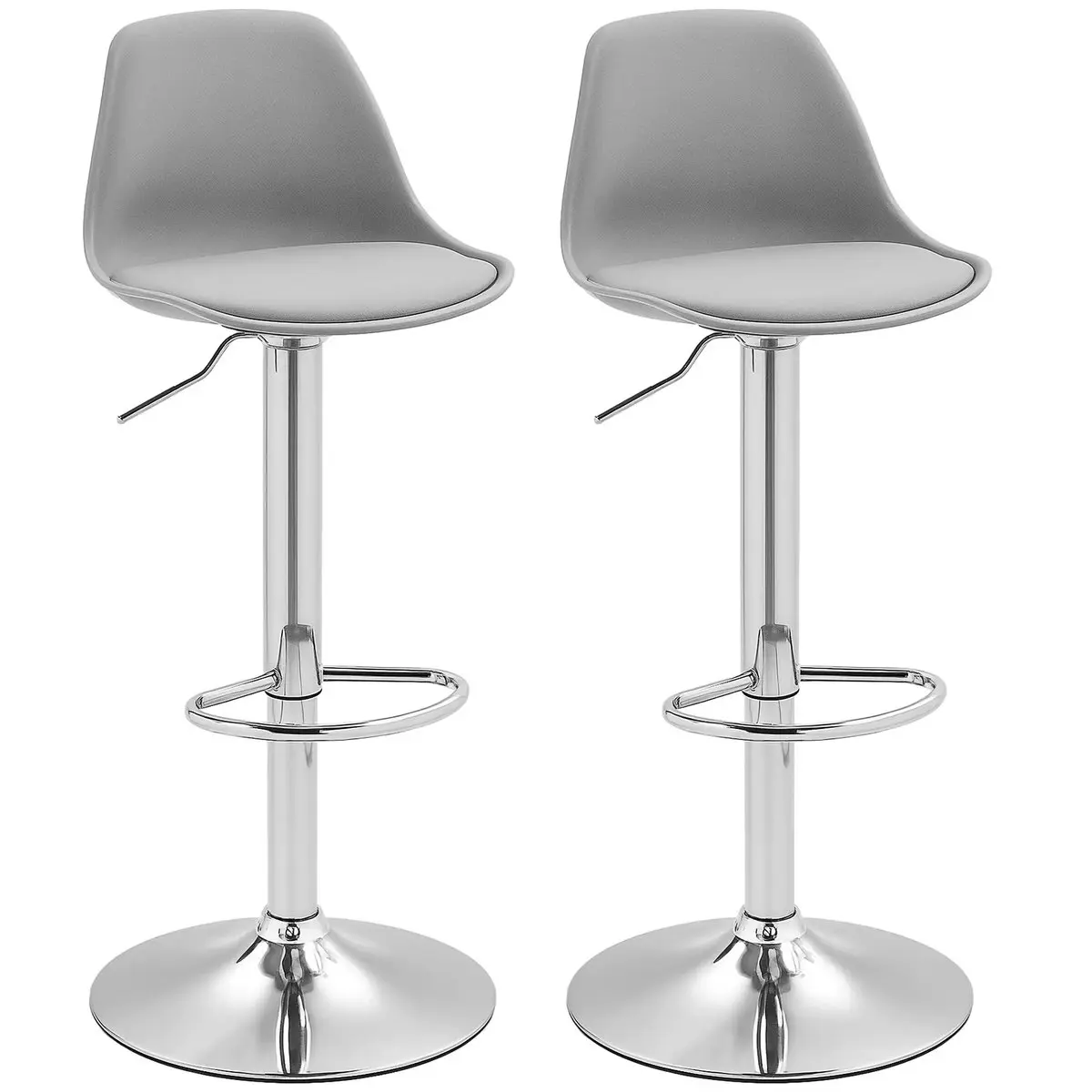 Комплект барных стульев Homcom 835-597V00GY (Grey) - 4