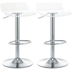 Set scaune de bar Homcom 835-622 (Transparent) Thumb