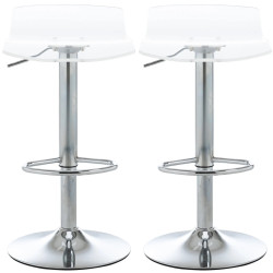 Set scaune de bar Homcom 835-622 (Transparent) Thumb