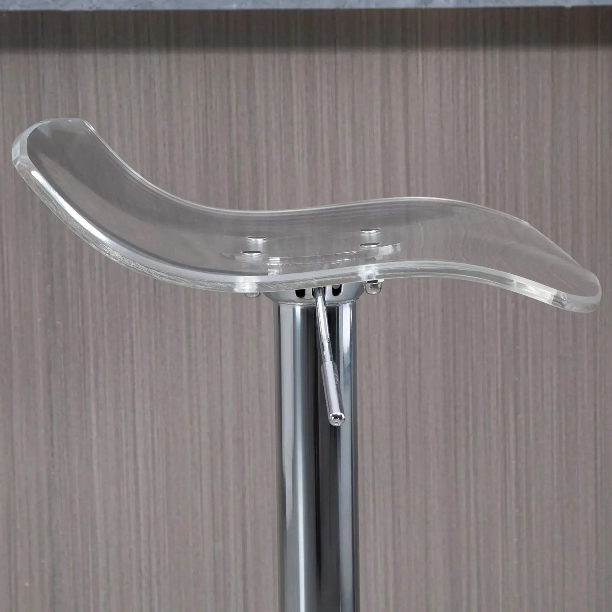 Set scaune de bar Homcom 835-622 (Transparent) - 5