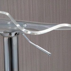 Set scaune de bar Homcom 835-622 (Transparent) Thumb