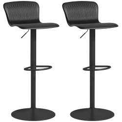 Set scaune de bar Homcom 83A-159V00BK 2pcs (Black) Thumb