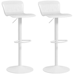 Set scaune de bar Homcom 83A-159V00WT 2pcs (White) Thumb