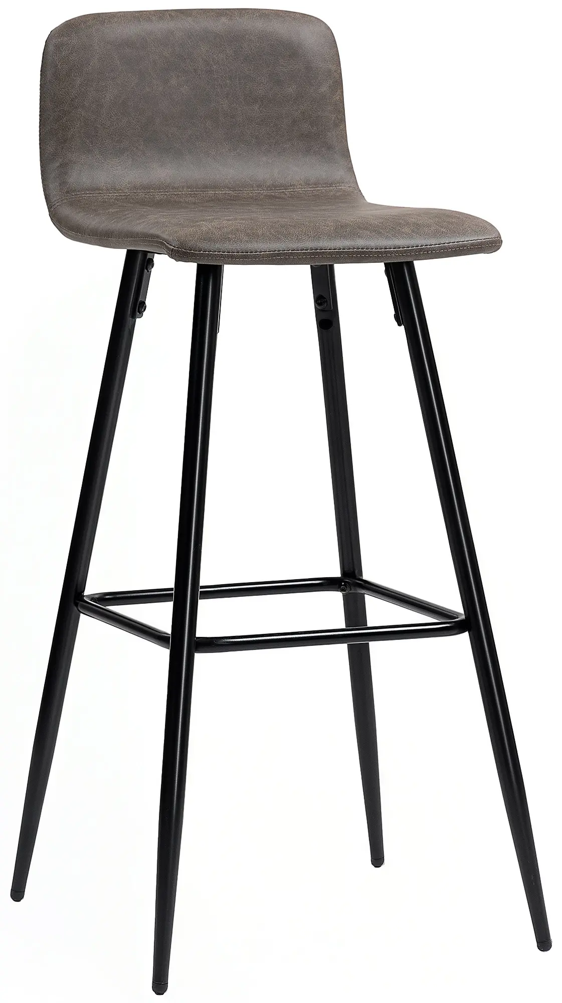 Set scaune de bar Homcom 83A-259V00DR 2pcs (Dark Brown) - 2