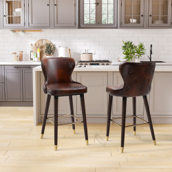 Набор барных стульев Homcom 835-199 (Brown)