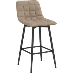 Set scaune de bar Homcom 835-271V00BN (Brown/Black) Thumb