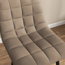 Set scaune de bar Homcom 835-271V00BN (Brown/Black) Thumb