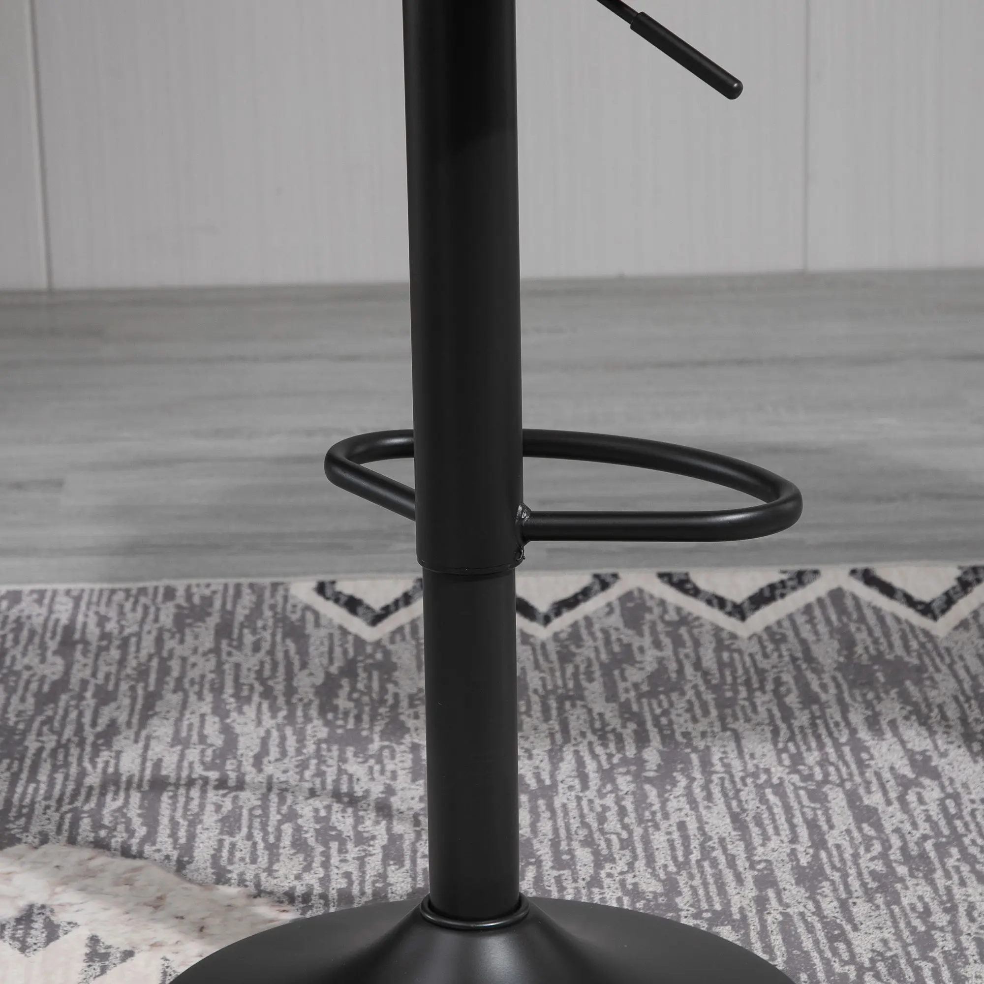 Set scaune de bar Homcom 835-358 (Grey/Black) - 5