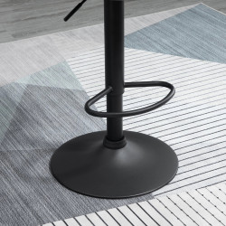 Set scaune de bar Homcom 835-502V02CG (Dark Grey/Black) Thumb