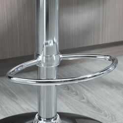 Набор барных стульев Homcom 835-804V00CG 39x41x88 cm (Black/Silver) Thumb