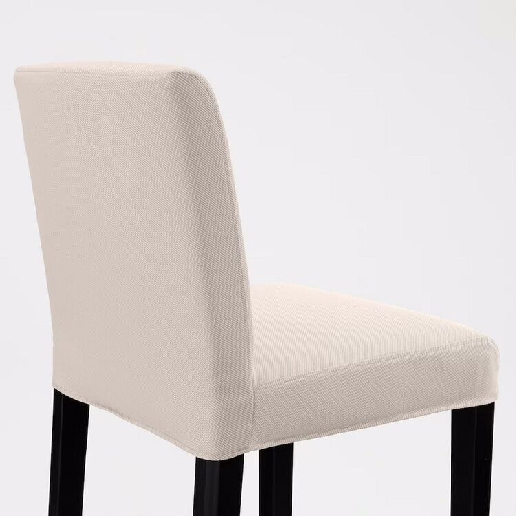 Scaun bar Bergmund 62cm (Negru/Hallarp Bej)