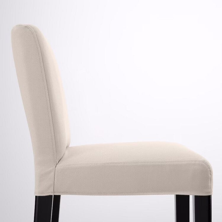Scaun bar Bergmund 62cm (Negru/Hallarp Bej)