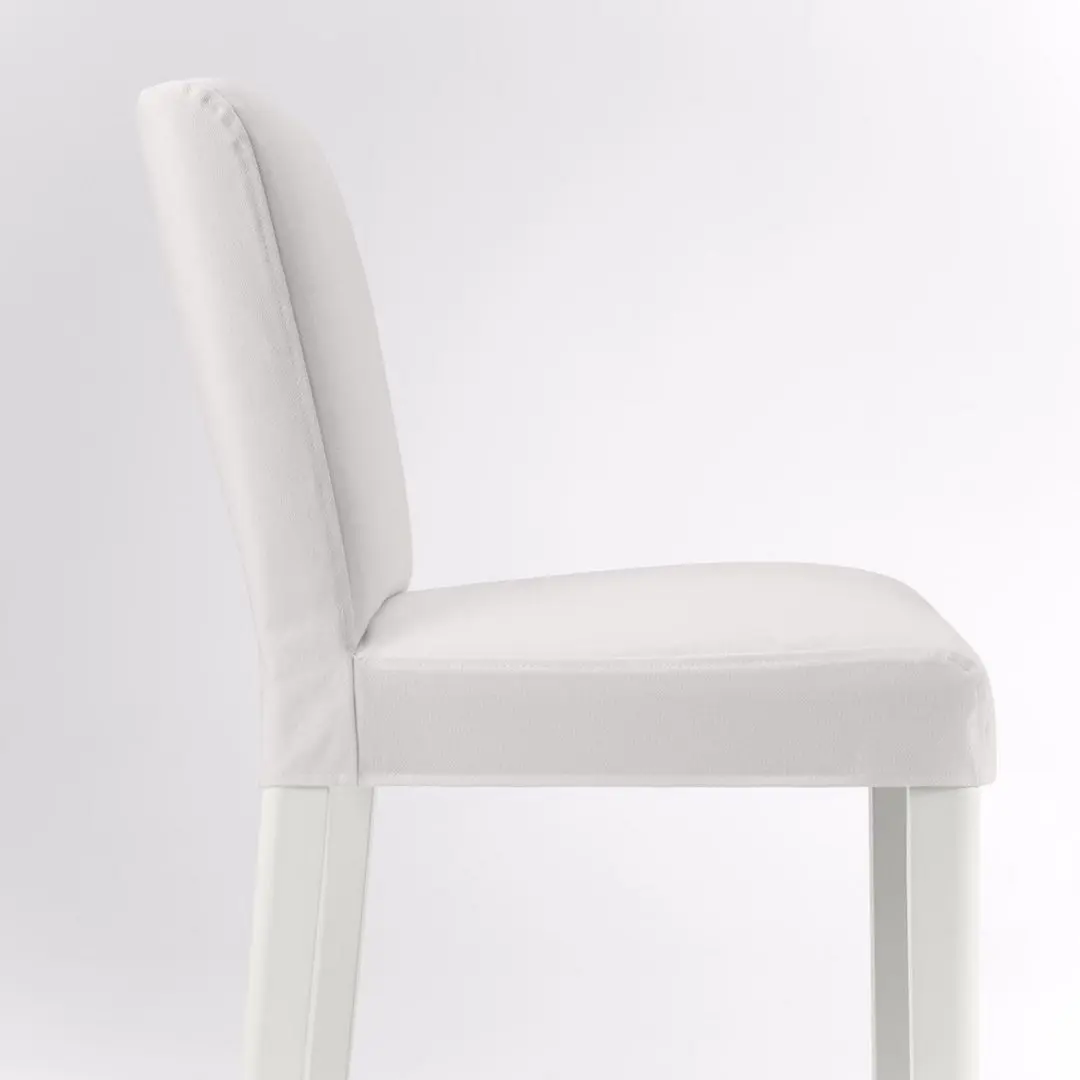 Барный стул Bergmund 75cm (Белый/Инсерос Белый) - 6