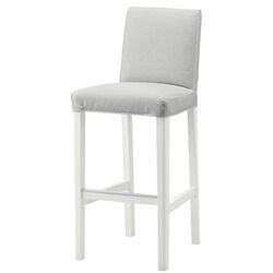 Scaun bar Ikea Bergmund 75cm (Alb/Orrsta Gri) Thumb