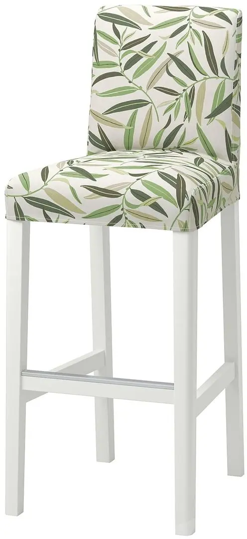 Scaun de bar Ikea Bergmund/Fagelfors 75cm (Alb/Multicolor) - 2