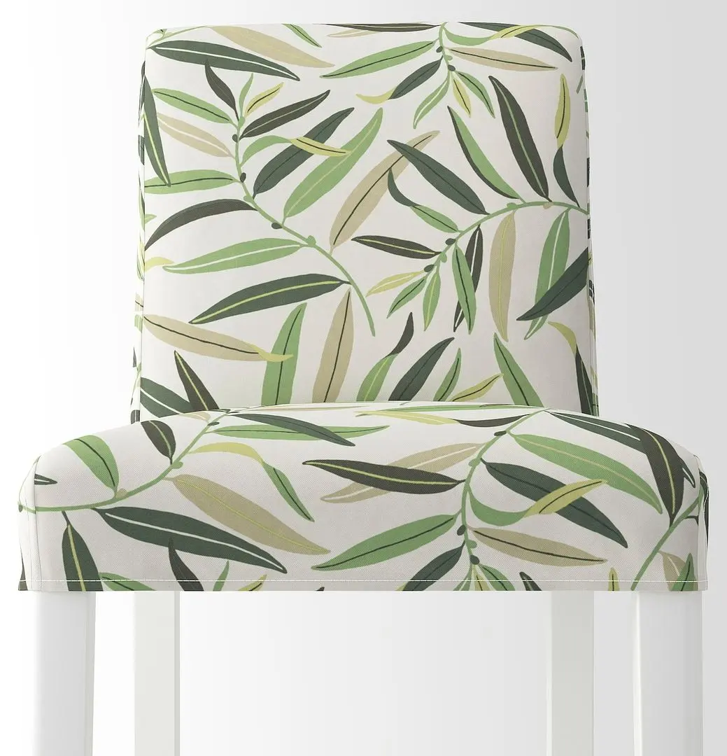 Scaun de bar Ikea Bergmund/Fagelfors 75cm (Alb/Multicolor) - 3