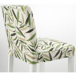 Scaun de bar Ikea Bergmund/Fagelfors 75cm (Alb/Multicolor) Thumb