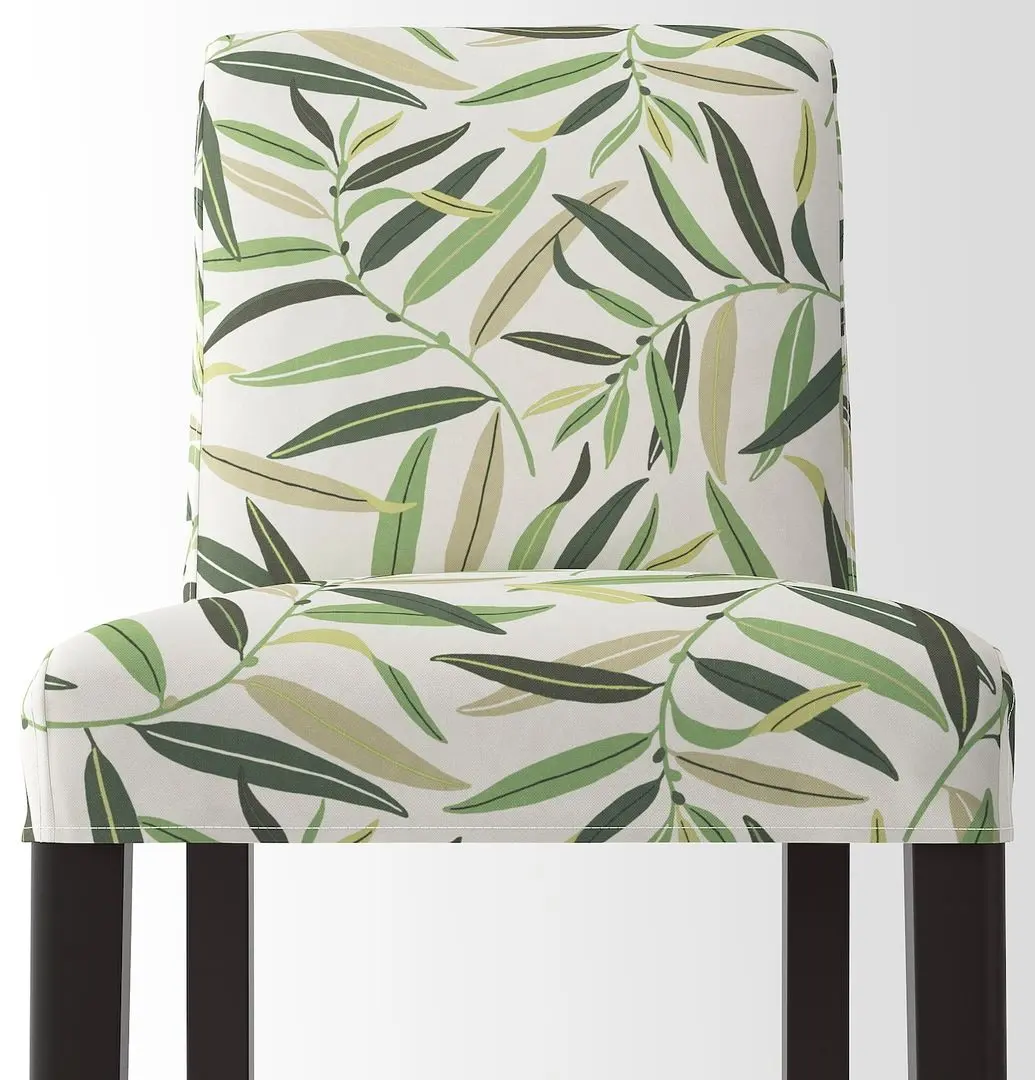 Scaun de bar Ikea Bergmund/Fagelfors 75cm (Negru/Multicolor) - 3