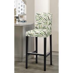 Scaun de bar Ikea Bergmund/Fagelfors 75cm (Negru/Multicolor)