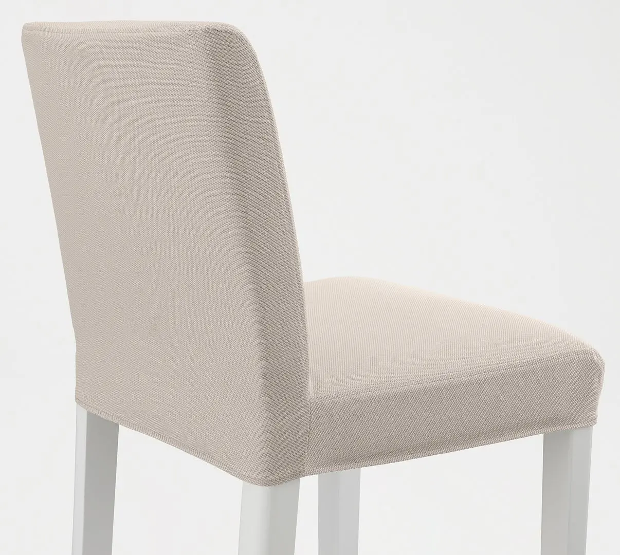 Scaun de bar Ikea Bergmund/Hallarp 75cm (Alb/Bej)