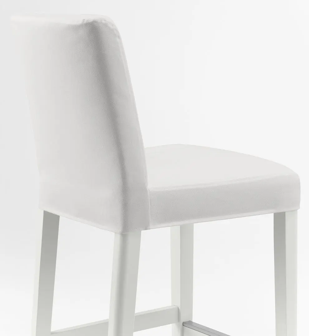 Барный стул Ikea Bergmund/Inseros 62см (Белый) - 5