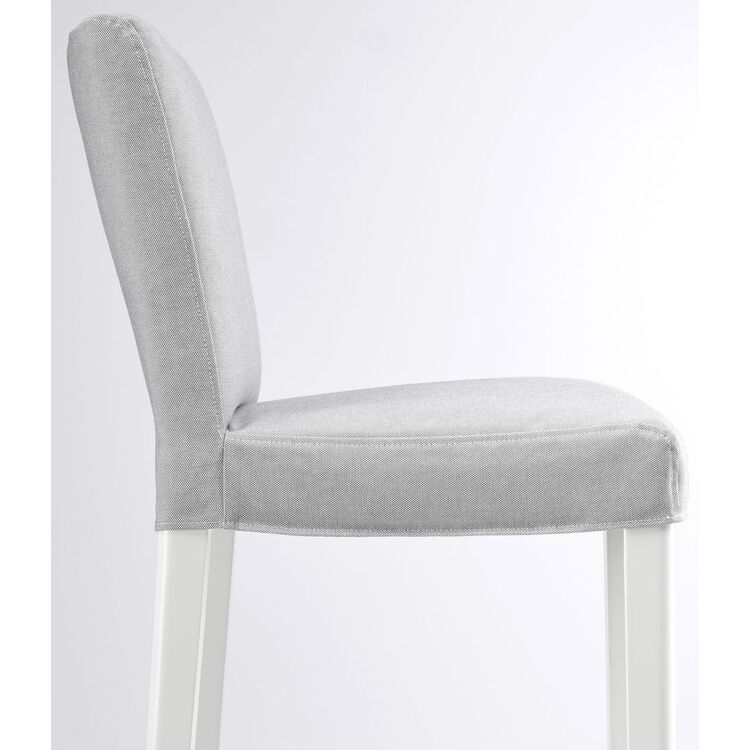 Scaun de bar Ikea Bergmund/Orrsta 62cm (Alb/Gri)