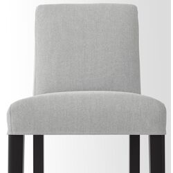 Scaun de bar Ikea Bergmund/Orrsta 75cm (Negru/Gri) Thumb