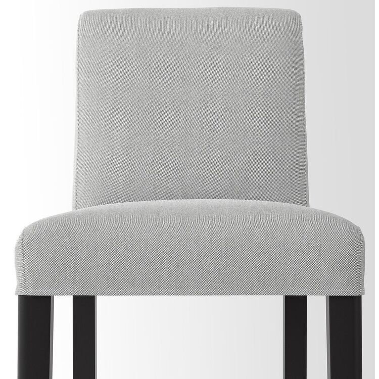 Scaun de bar Ikea Bergmund/Orrsta 75cm (Negru/Gri)