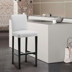 Scaun de bar Ikea Bergmund/Orrsta 75cm (Negru/Gri) Thumb