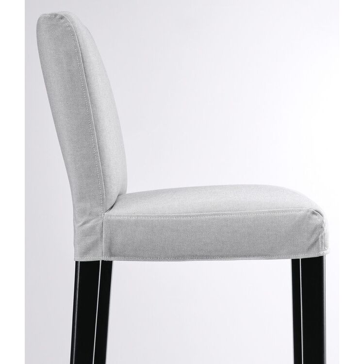 Scaun de bar Ikea Bergmund/Orrsta 75cm (Negru/Gri)