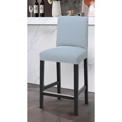 Scaun de bar Ikea Bergmund/Rommele 62cm (Negru/Alb/Albastru)
