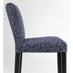 Scaun de bar Ikea Bergmund/Ryrane 75cm (Negru/Albastru Inchis) Thumb