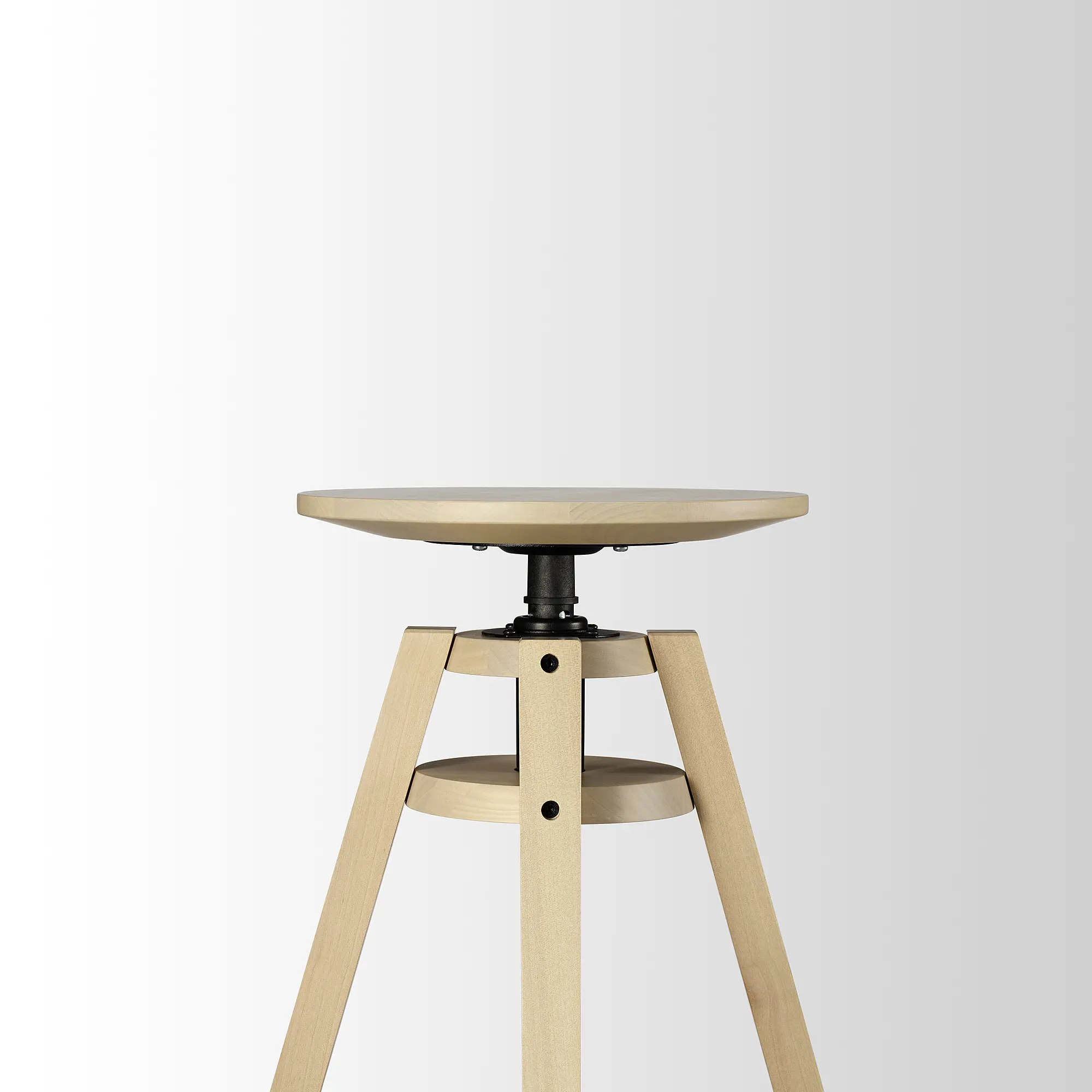 Барный стул Ikea Dalfred 63-74 см (Береза) - 5
