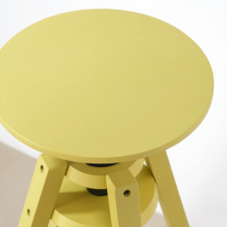 Scaun de bar Ikea Dalfred 63-74 cm (Galben) Thumb