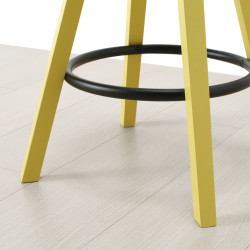 Scaun de bar Ikea Dalfred 63-74 cm (Galben) Thumb