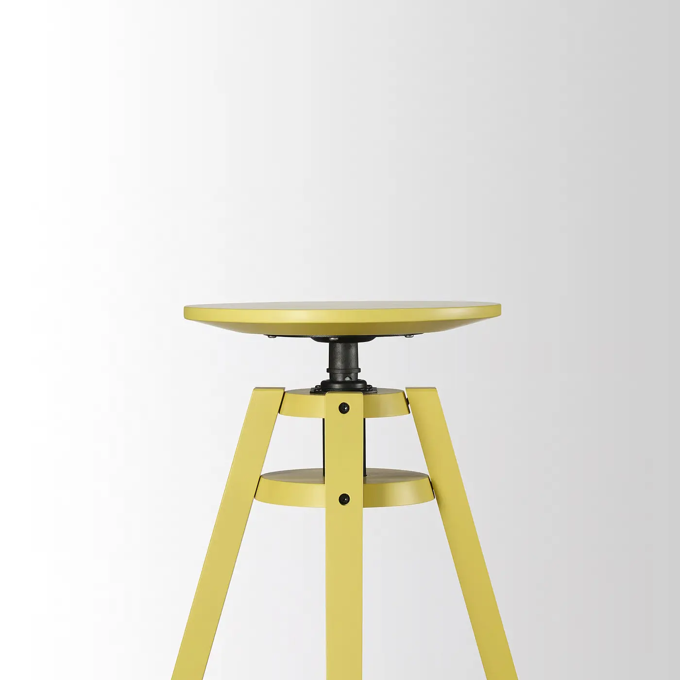 Scaun de bar Ikea Dalfred 63-74 cm (Galben) - 5
