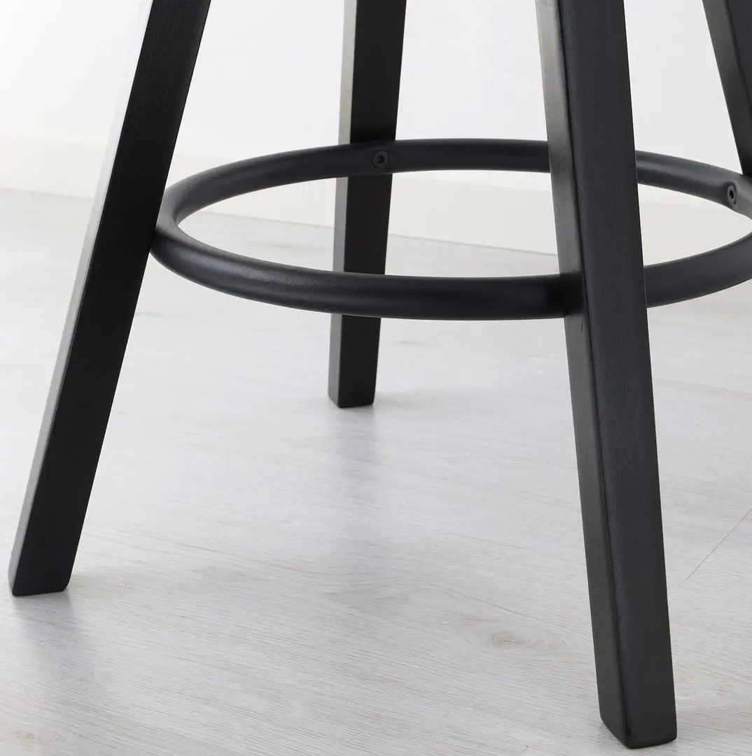 Scaun de bar Ikea Dalfred (Negru)