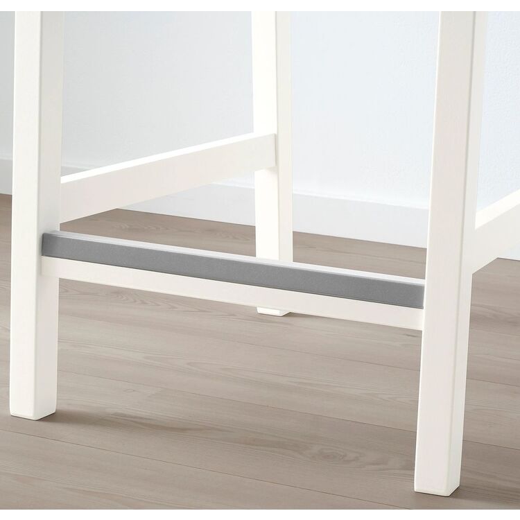 Scaun de bar Ikea Ekedalen 62cm (Alb/Orrsta Gri)