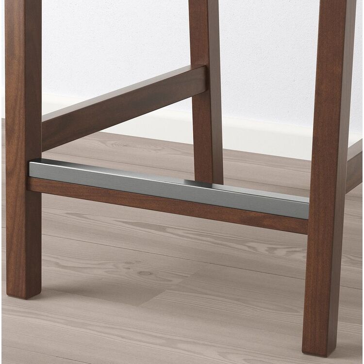 Scaun de bar Ikea Ekedalen 62cm (Maro/Orrsta Gri)
