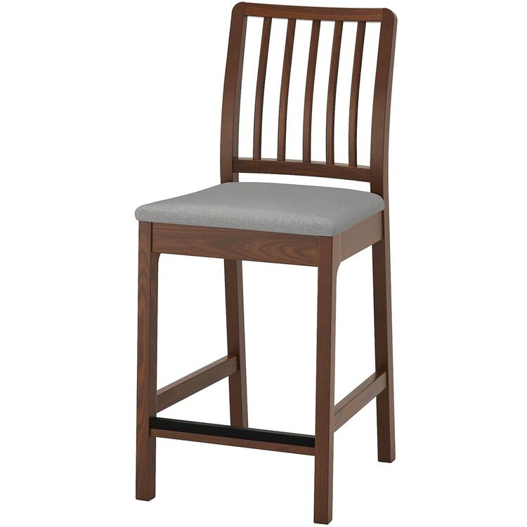 Scaun de bar Ikea Ekedalen 62cm (Maro/Orrsta Gri)
