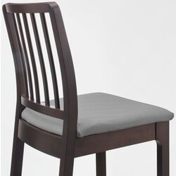 Scaun de bar Ikea Ekedalen 75cm (Maro Inchis/Orrsta Gri) Thumb