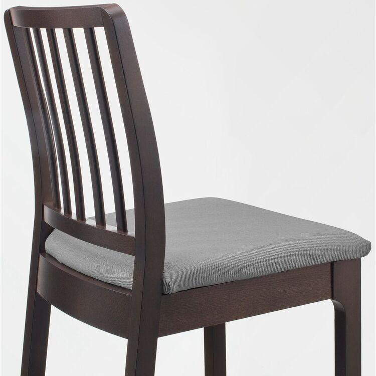 Scaun de bar Ikea Ekedalen 75cm (Maro Inchis/Orrsta Gri)