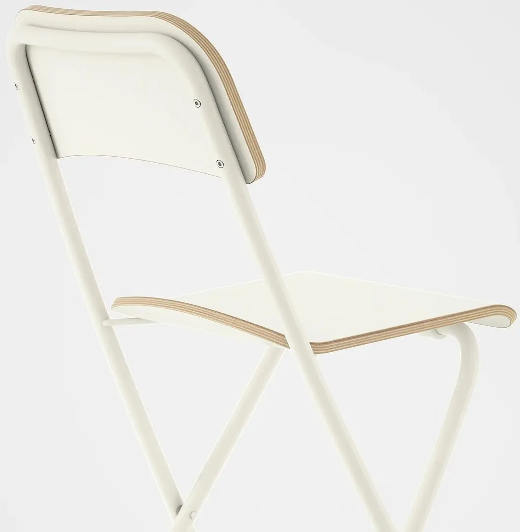 Scaun de bar Ikea Franklin pliant 63cm (Alb)