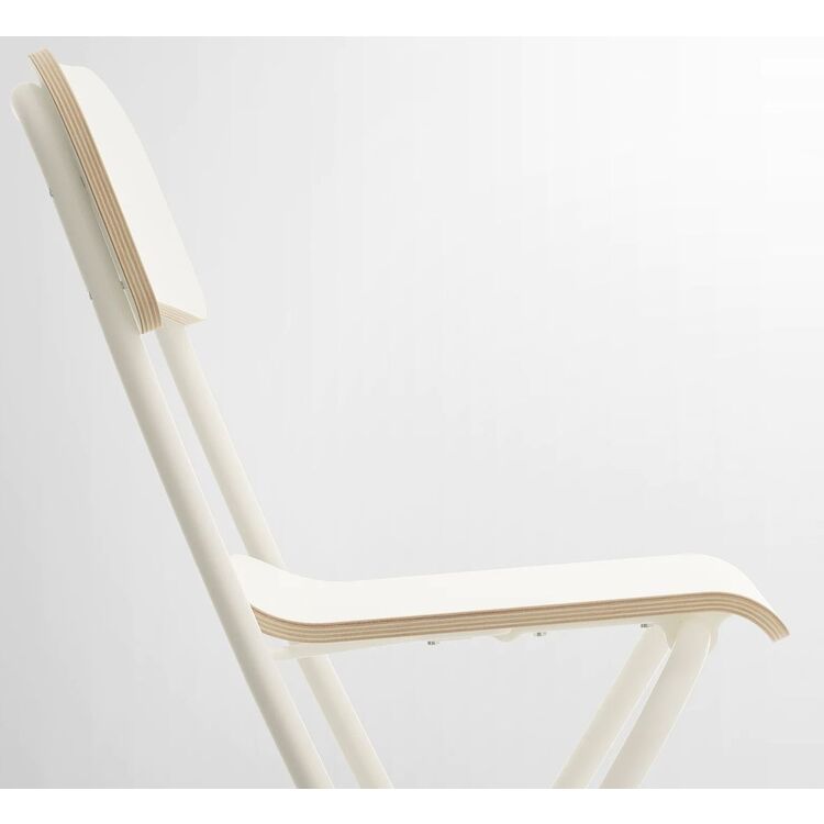 Барный стул Ikea Franklin раскладной 63см (Белый)